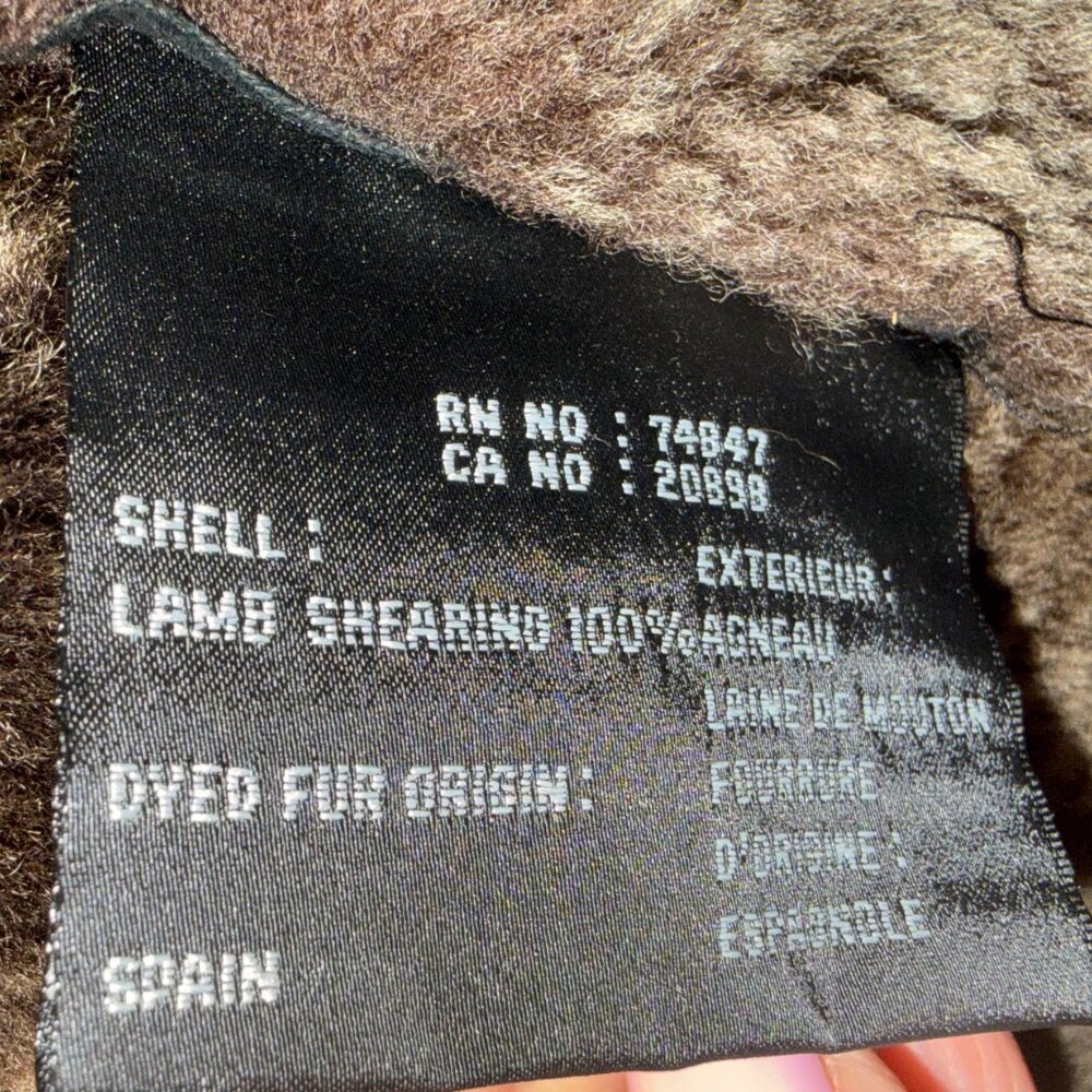 Andrew Marc Men's Shearling-lined Leather Jacket - LARGE - Picture 4 of 8